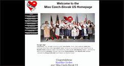 Desktop Screenshot of missczechslovakus.com