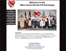 Tablet Screenshot of missczechslovakus.com